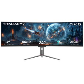 Refurbished TITAN ARMY C49C1S 49 Inch Curved Gaming Monitor