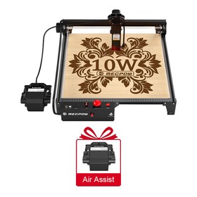 Mecpow X3 Pro 10W Laser Engraver with 2 Air Assist Kits