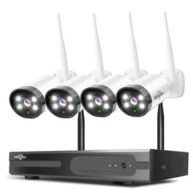 Hiseeu 10CH NVR 3MP WiFi Security Camera System Kit