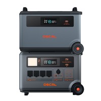 Oscal PowerMax 6000 Pro hordozható erőmű + BP3600 Pro bővítő akkumulátor