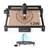 Mecpow X3S 12W Lasergravierer + MC5 5MP Lightburn Kamera