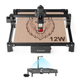 Mecpow X3S 12W Graveur laser avec caméra Lightburn 5MP