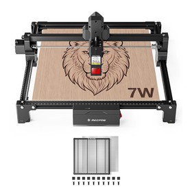 Mecpow X3S 7W Graveur laser avec plateau laser