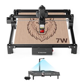Mecpow X3S 7W Graveur laser avec caméra Lightburn 5MP