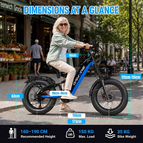 V9 Elektrofahrrad 250W 48V 19,2Ah Schwarz Blau