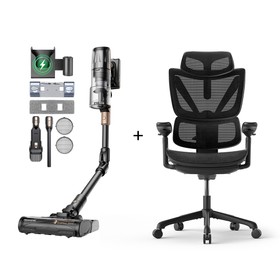 Proscenic P20 OnePass Cordless Vacuum Cleaner+ACGAM CG-5245M Chair