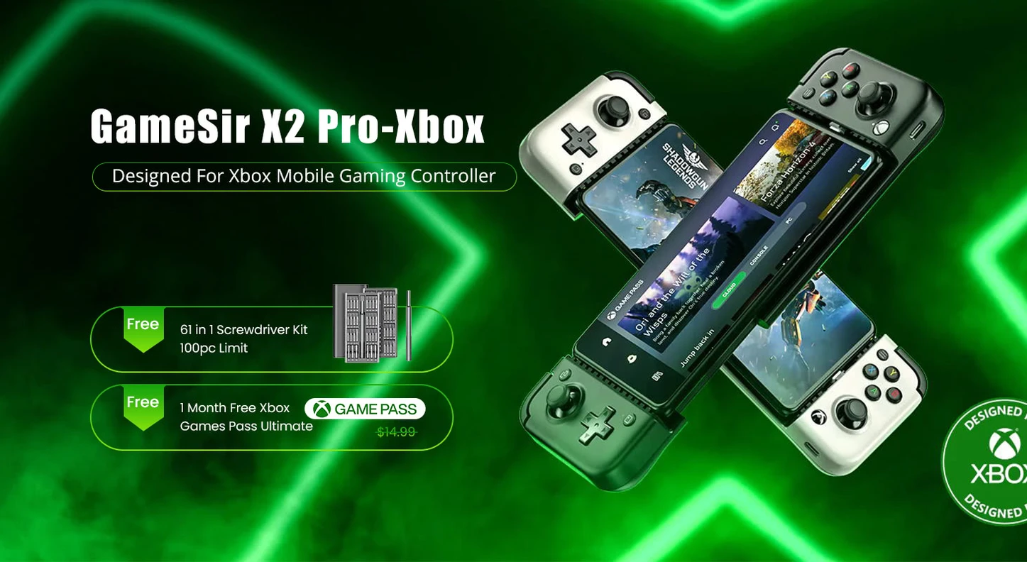 X2 type c mobile gaming