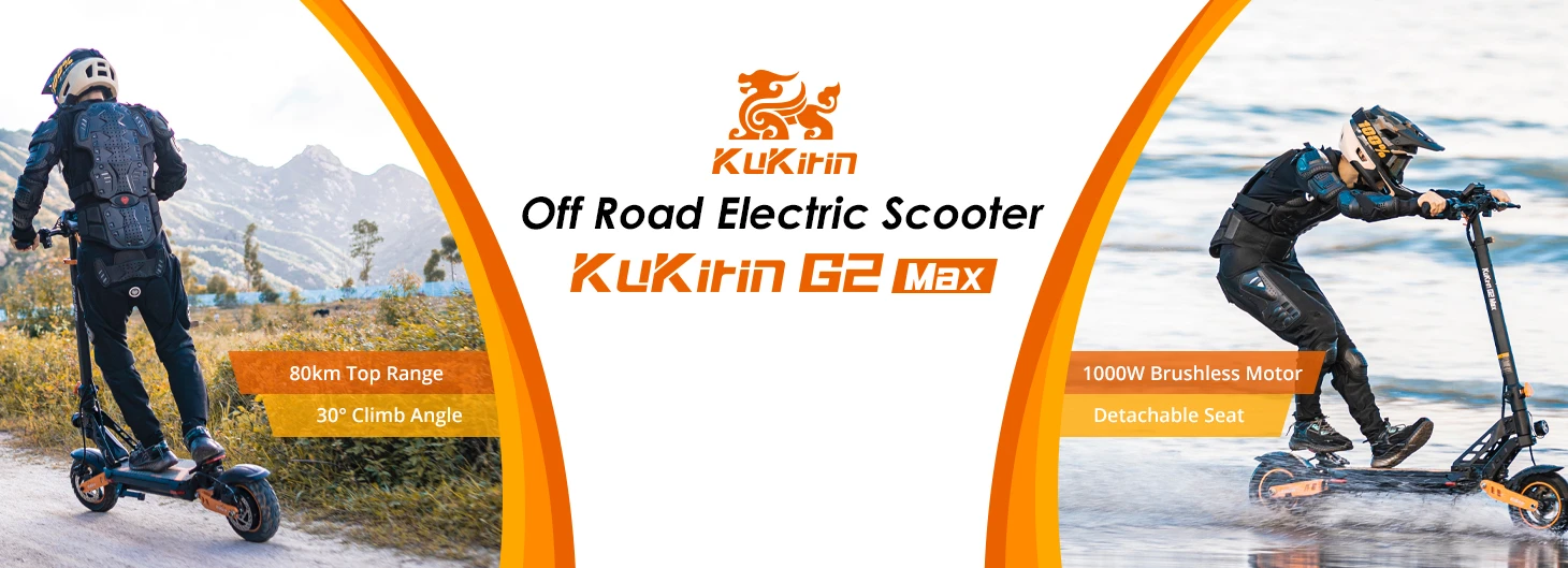 KuKirin G2 MAX 1000W 20Ah 48V - Electric scooters