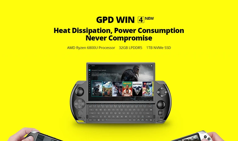 GPD Win 4 Gaming Handheld Goes on Sale in China Starting at 5,999