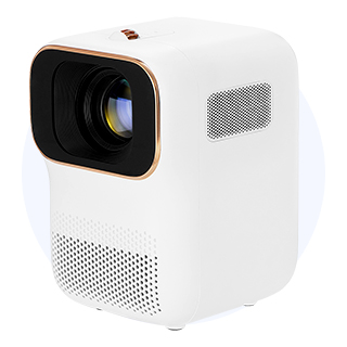 1080P resolution, 250 lumens, it projects high-resolution images, more outstanding details. 
