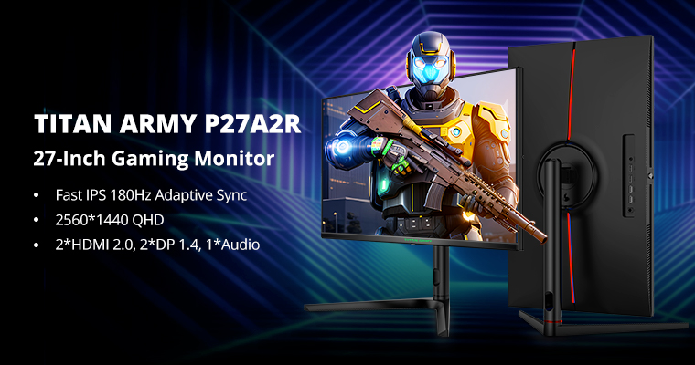 TITAN ARMY P27A2R 27-Inch Gaming Monitor