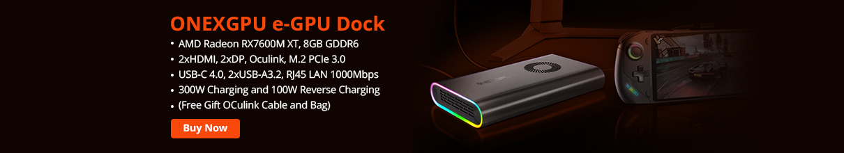 One Netbook ONEXGPU e-GPU Dock