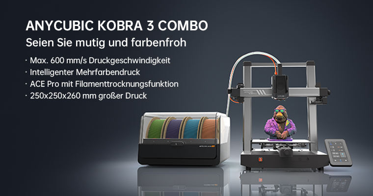 ANYCUBIC KOBRA 3 COMBO 3D-Drucker