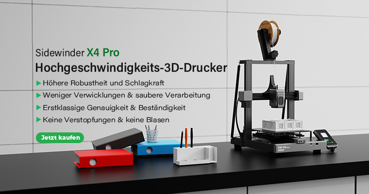 Artillery Sidewinder X4 Pro 3D-Drucker