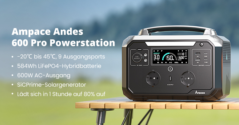 Ampace Andes 600 Pro