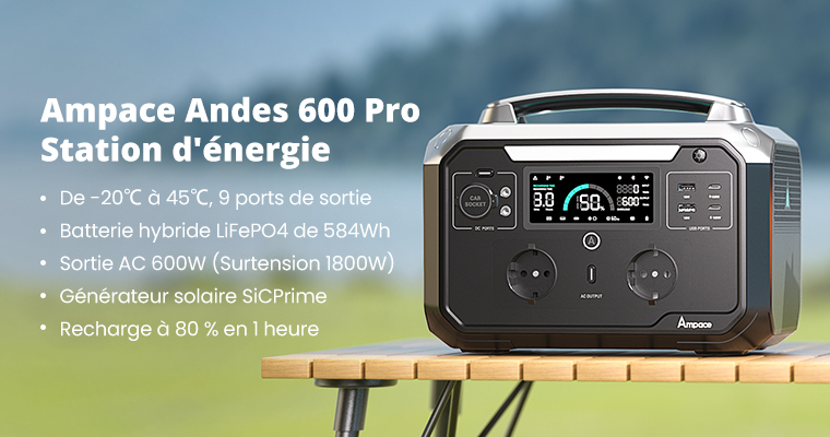 Ampace Andes 600 Pro