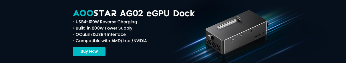 AOOSTAR AG02 eGPU Dock