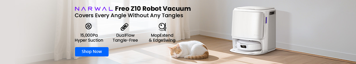 NARWAL Freo Z10 Robot Vacuum and Mop