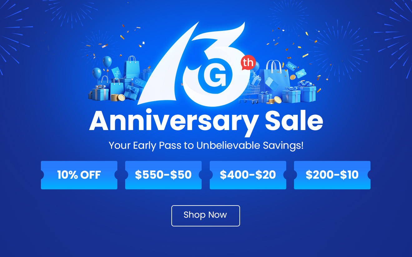 13th Anniversary Sale 2025