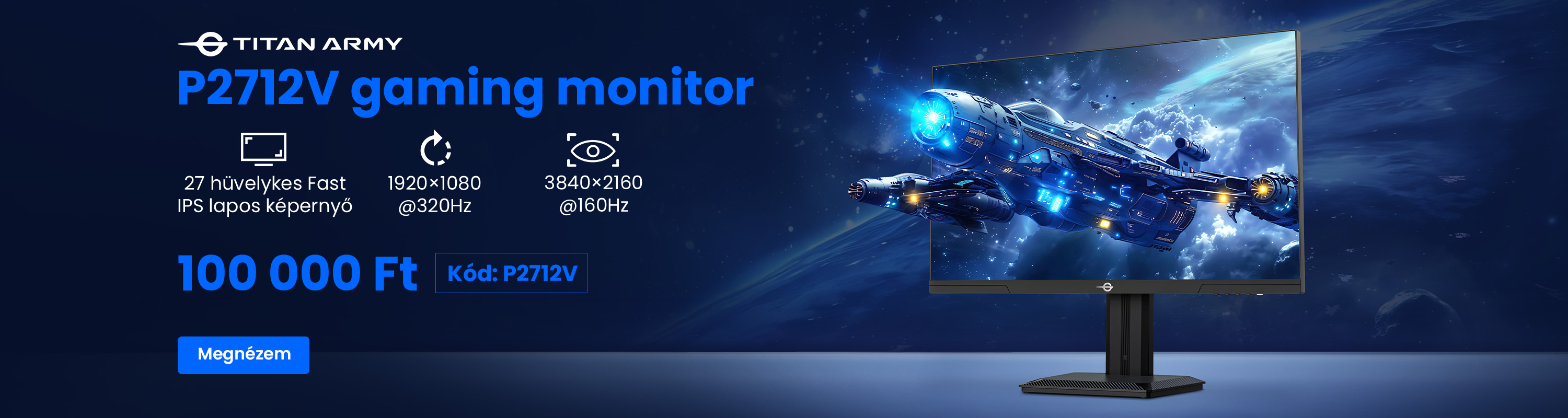TITAN ARMY monitorok 2025 őszi akció