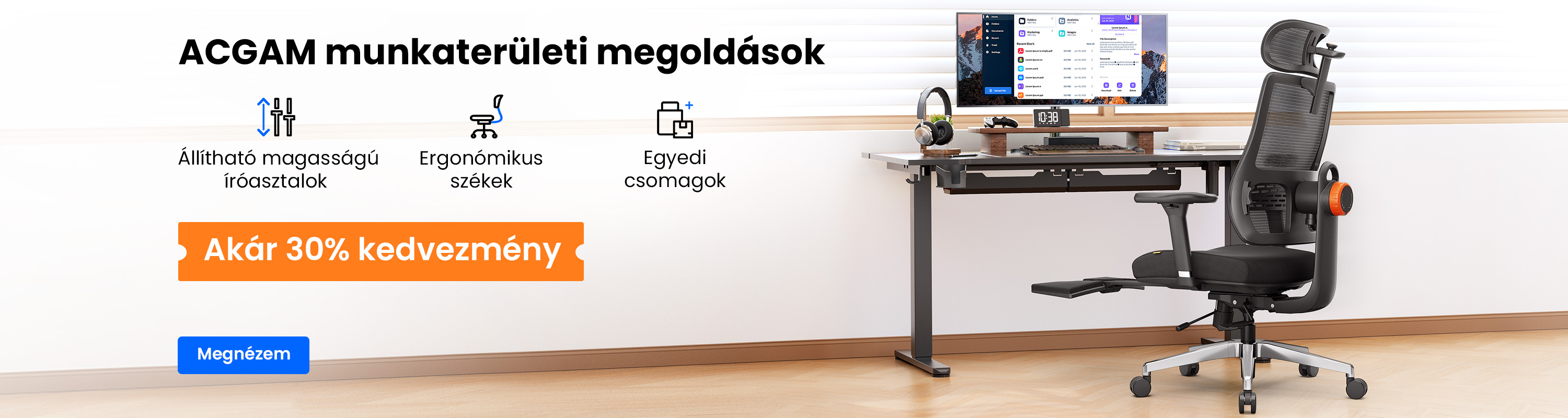 ACGAM munkaterületi megoldások