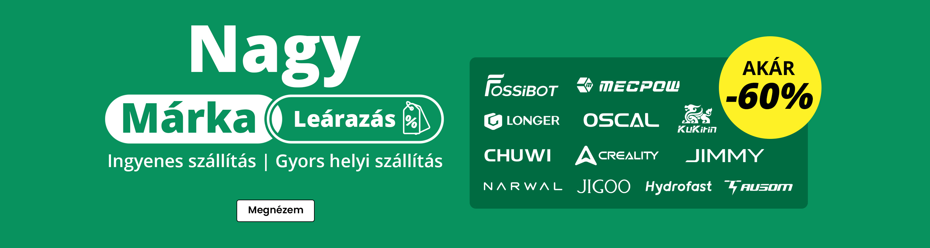 Nagy márkák akciója 2025