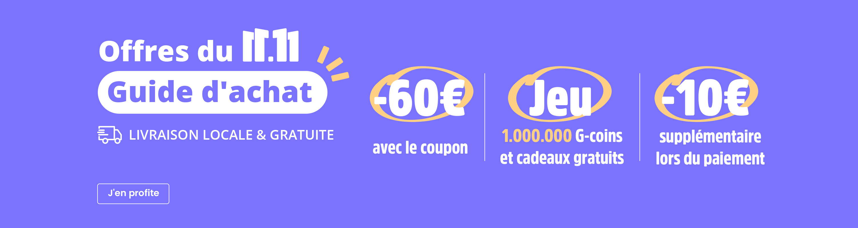 Guide d’achat 11.11