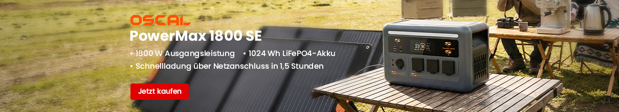 OSCAL PowerMax 1800 SE Power Station