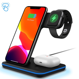 Multifunctional 15W 3-in-1 Magnetic Wireless Charger for iPhone