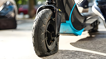 Sicheres Fahren: Reifenluftleckage