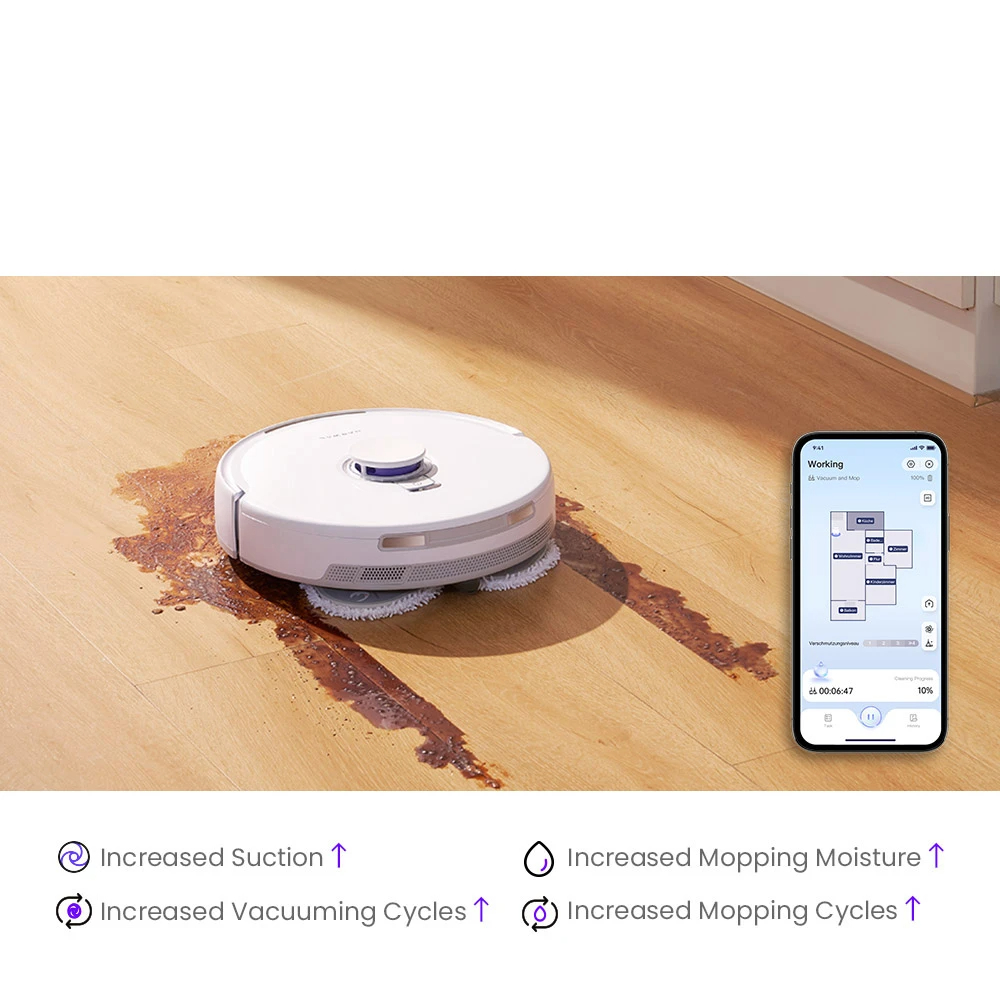Narwal Freo X Ultra Robotic Vacuum and Mop with Auto Washing and Self-Empty