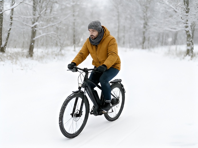Snow Cycling Guide: Tire Pressure, Cadence, and Braking Techniques