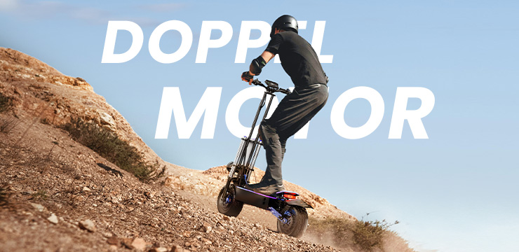 Leistungsstarke E-Scooter zum Bergauffahren|Erobern Sie jedes Gelände mit Leichtigkeit!