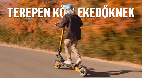 Legjobb elektromos rollerek terepre