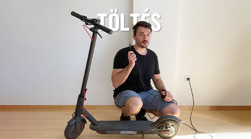 Hogyan töltsd fel megfelelően az elektromos rolleredet