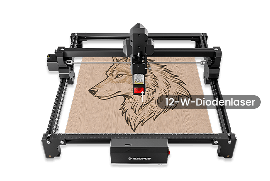Mecpow X3S 12W Lasergravierer