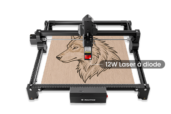 Mecpow X3S 12W Graveur Laser