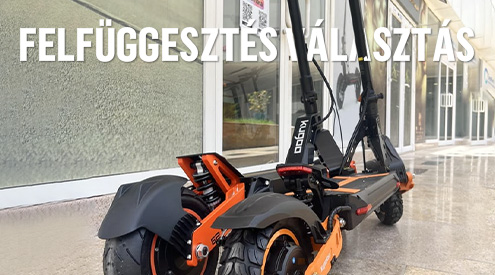 Hogyan válasszuk ki a megfelelő elektromos roller felfüggesztést?