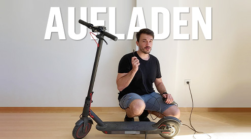 Wie laden Sie Ihren E-Scooter richtig auf?