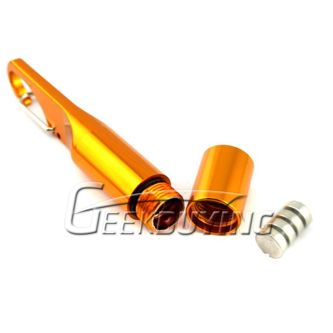 Mini Cool LED Flashlight White Light With Hook Carabiner
