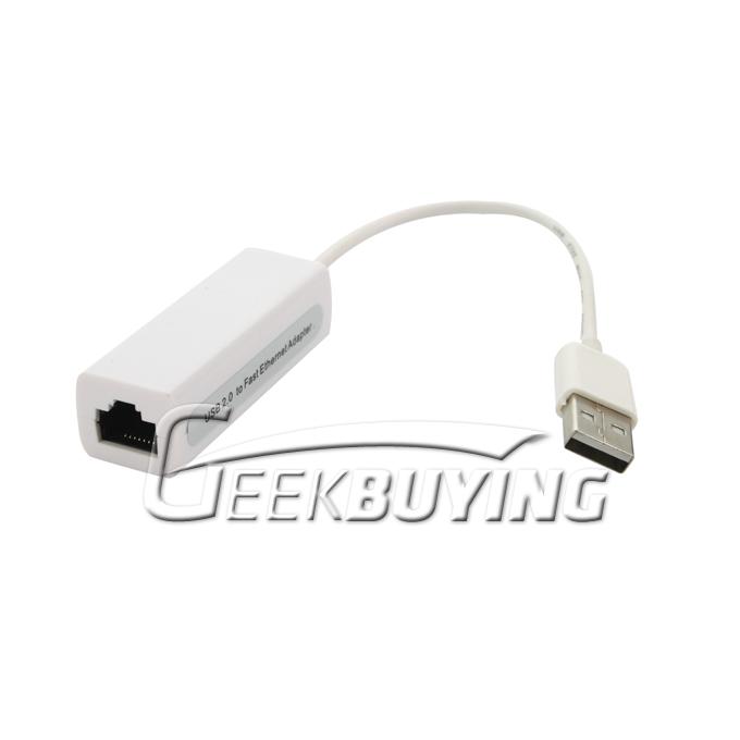 USB1.1 (Full Speed USB 2.0) to RJ45 LAN Ethernet Network Adapter for PC Mac Android TV Box