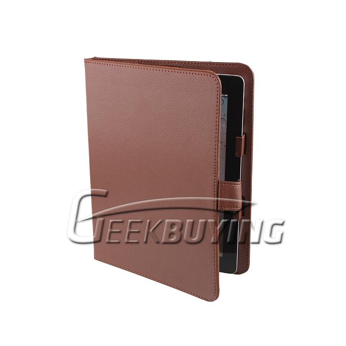 9.7 Inch Leather Tablet Case Eken A90 Cube U19GT Onda Vi40 iPad 1 2 3 Visture Brown