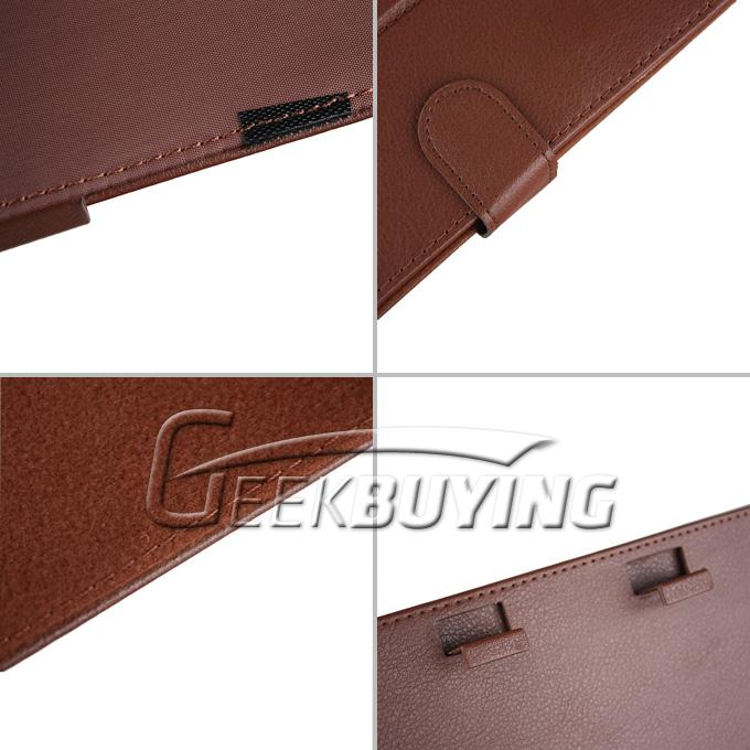 9.7 Inch Leather Tablet Case Eken A90 Cube U19GT Onda Vi40 iPad 1 2 3 Visture Brown