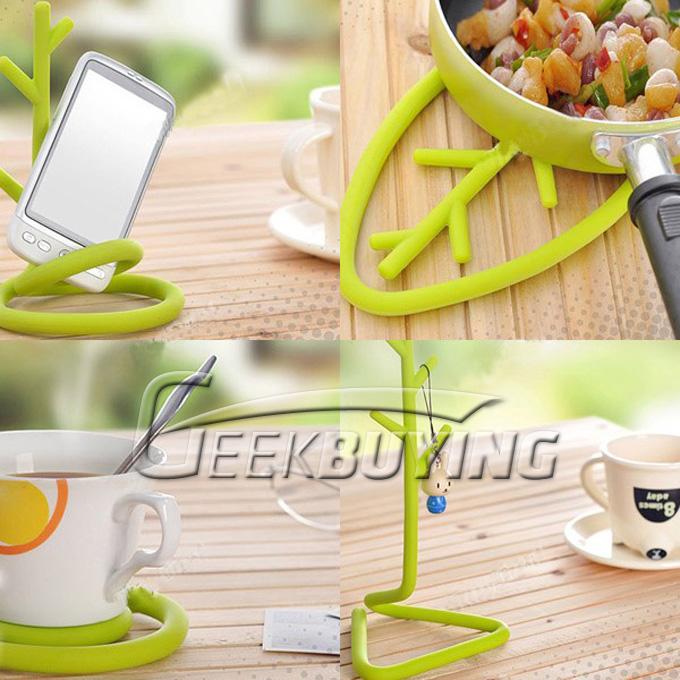Cute Design Holder Magic Branch Transformers Holder for iPhone iPod GALAXY Phone Green