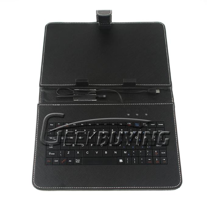 9 inch Leather Case with Keyboard Micro USB