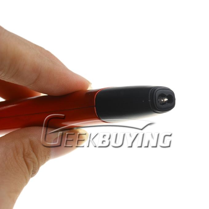 GM60 2.4G Pen Mouse Pen-Shaped Adjustable 500/1000 DPI Wireless Mouse + USB 2.0 Reciever-Black&Red