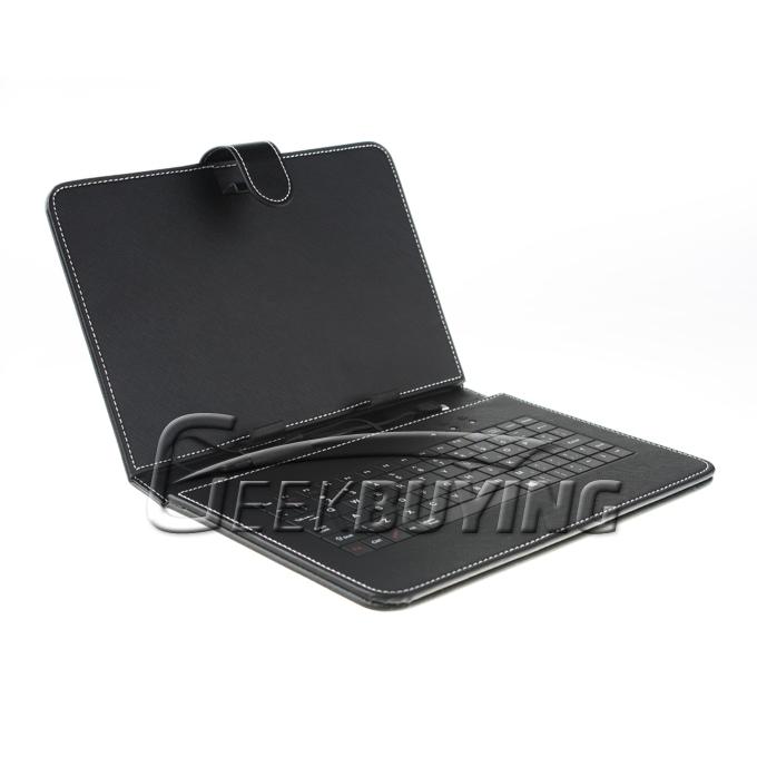 9 inch Leather Case with Keyboard Micro USB