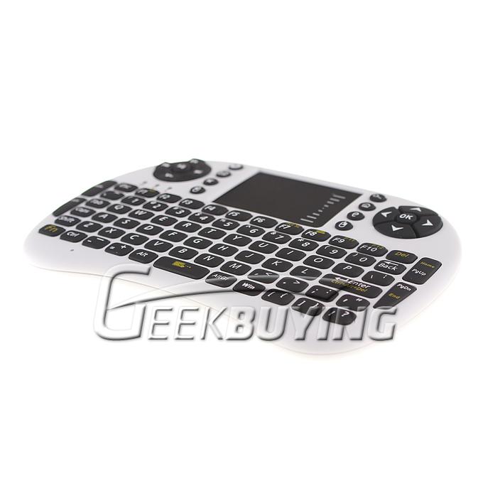 Fashion UBK-500-RF World's Most MINI Wireless Keyboard Mouse Combo for Game Home Entertainment& Android TV Box
