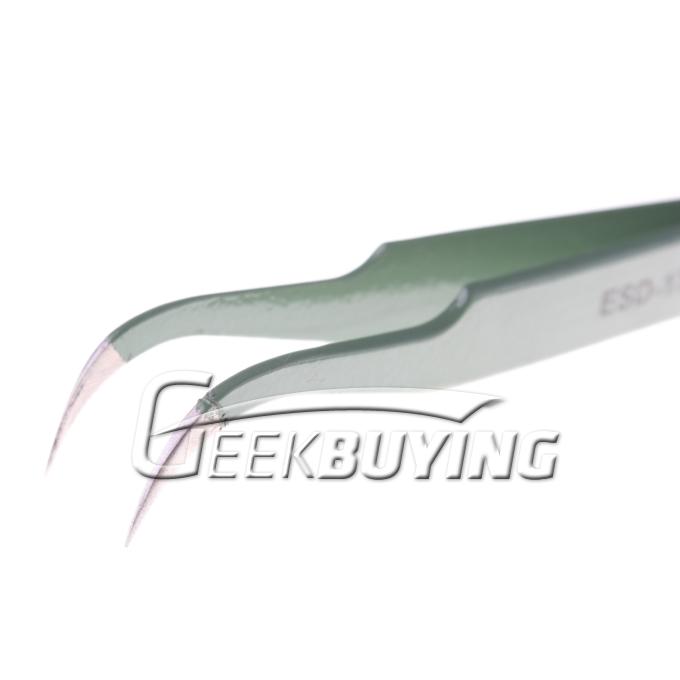 LodeStar Anti-Static Curved Strong Tip Tweezers ESD-17