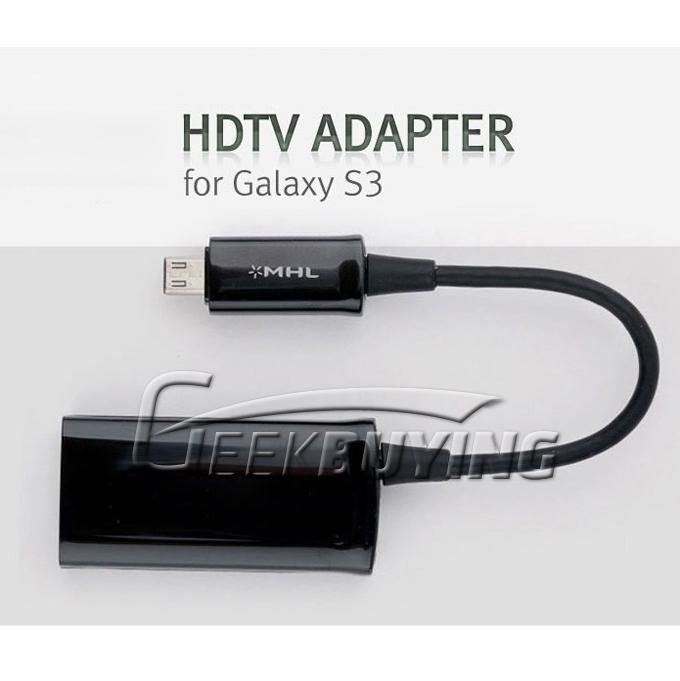 11 Pin MHL HDMI HDTV Adapter Micro USB HDMI for Samsung Galaxy S3 SIII i9300(2001)